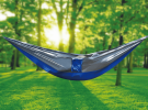 hPortable Camping Hammock with Carry Pouch