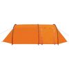 vidaXL Camping Tent 4 Persons Gray and Orange