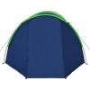 tunnvidaXL Camping Tent 4 Persons Navy Blue/Green