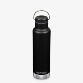 Klean Kanteen 20 Oz Classic Loop Top Black
